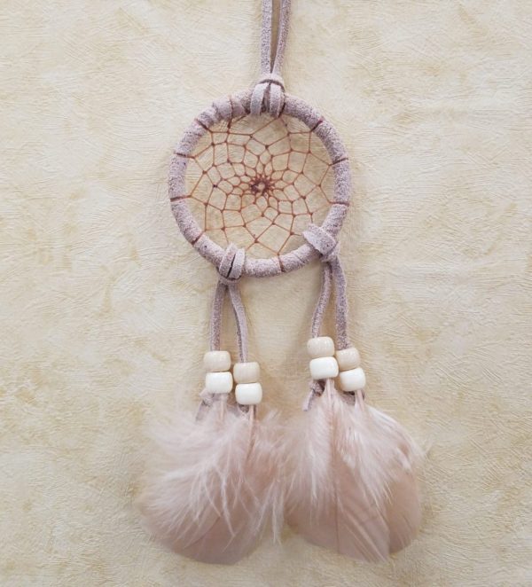 2" Traditional Dream Catcher beige