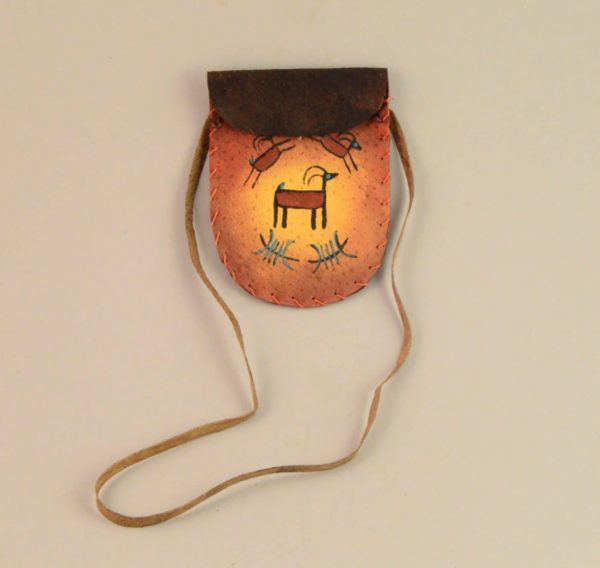 Leather Medicine Bag Deer