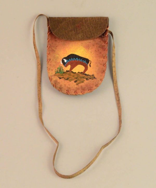 Leather Medicine Bag Buffalo