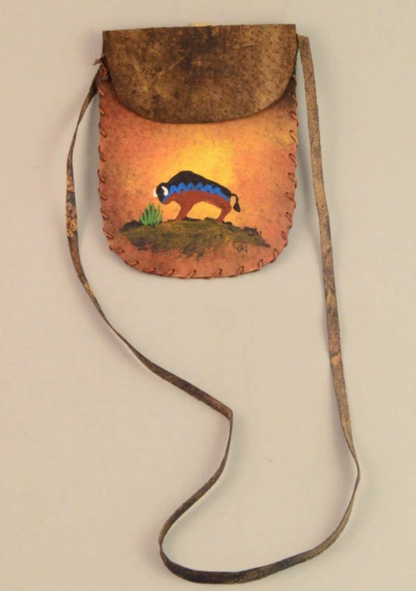 Leather Medicine Bag Buffalo