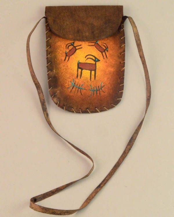 Leather Medicine Bag Deer