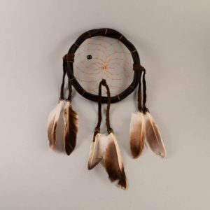 4 inch Twisted Wood Dream Catcher