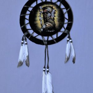 Mini Hand Painted Shield Headdress