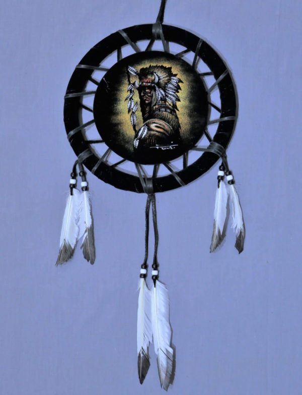 Mini Hand Painted Shield Headdress