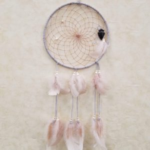 9" Traditional Dream Catcher beige