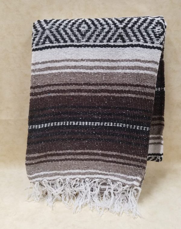 Mexican Falsa Blanket grey