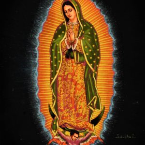 Velvet Painting Guadalupe