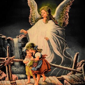 Velvet-Painting-Protecting-Angel