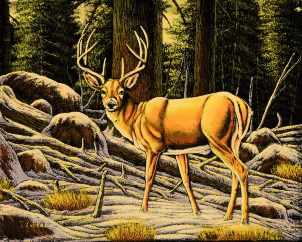 Velvet-Painting-Deer