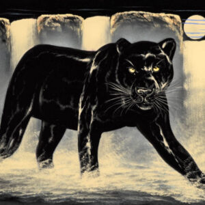 Velvet-Painting-Howling-Cave-Wolves