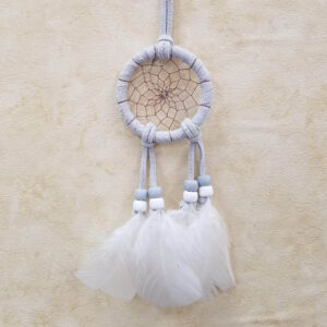 2-inch Traditional Dream Catcher white