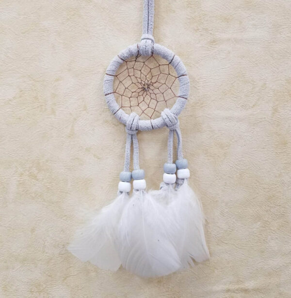 2-inch Traditional Dream Catcher white