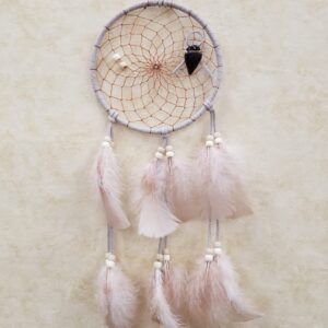 6-inch Traditional Dream Catcher beige