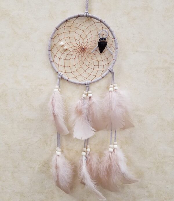 6-inch Traditional Dream Catcher beige