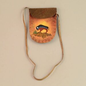 Leather Medicine Bag - Small - Buffalo