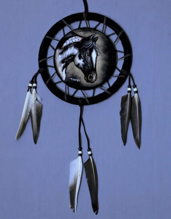 Small Velvet Shield - Horse
