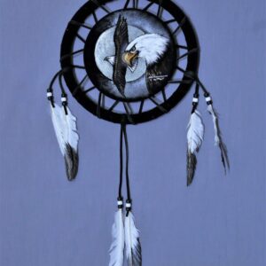 Small Velvet Shield - Eagles