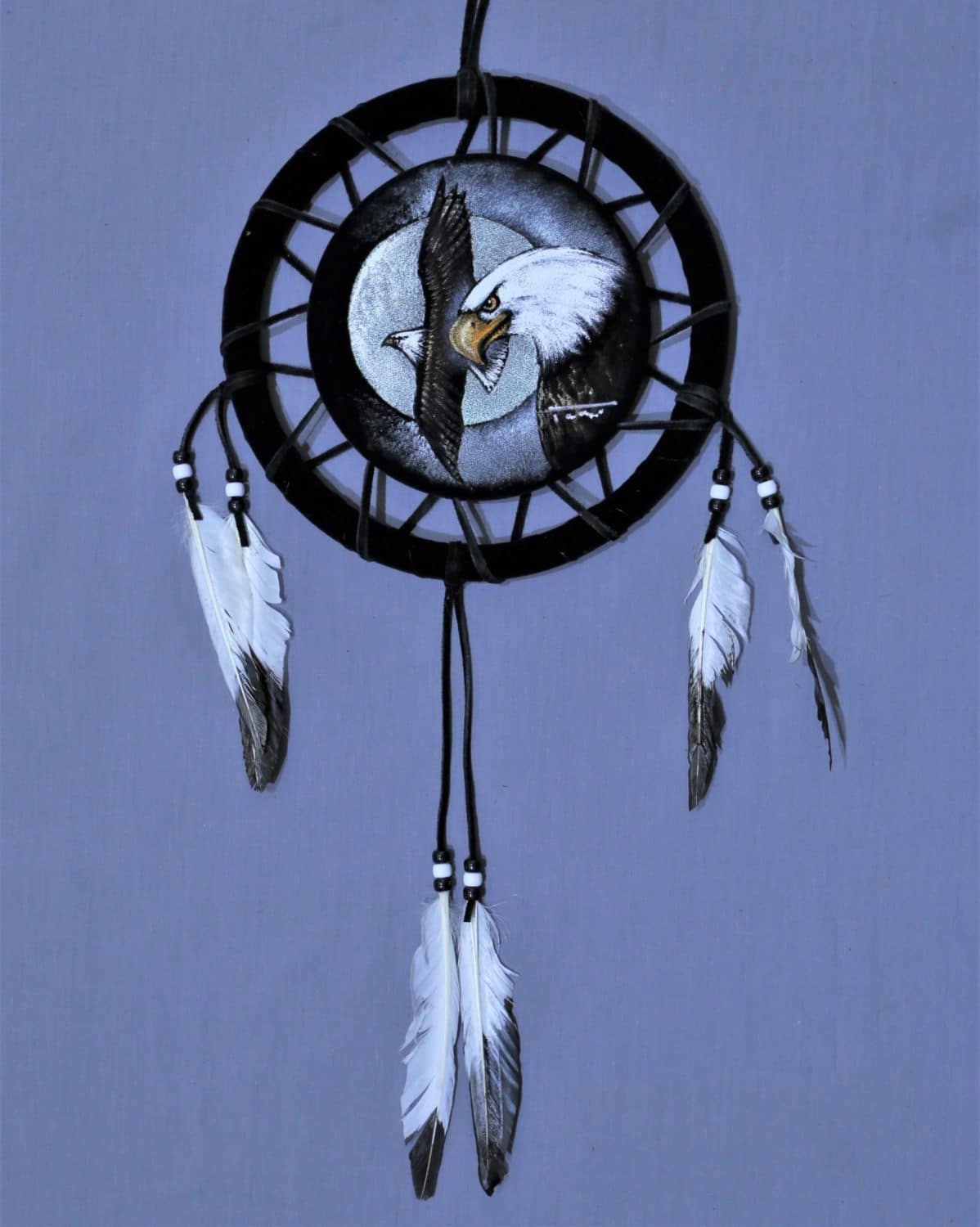 Small Velvet Shield - Eagles