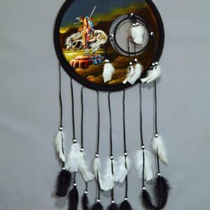 Velvet Dream Catcher Shield - End of Trail