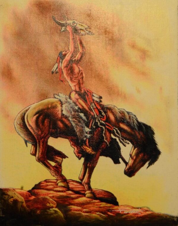Oil Painting Victory