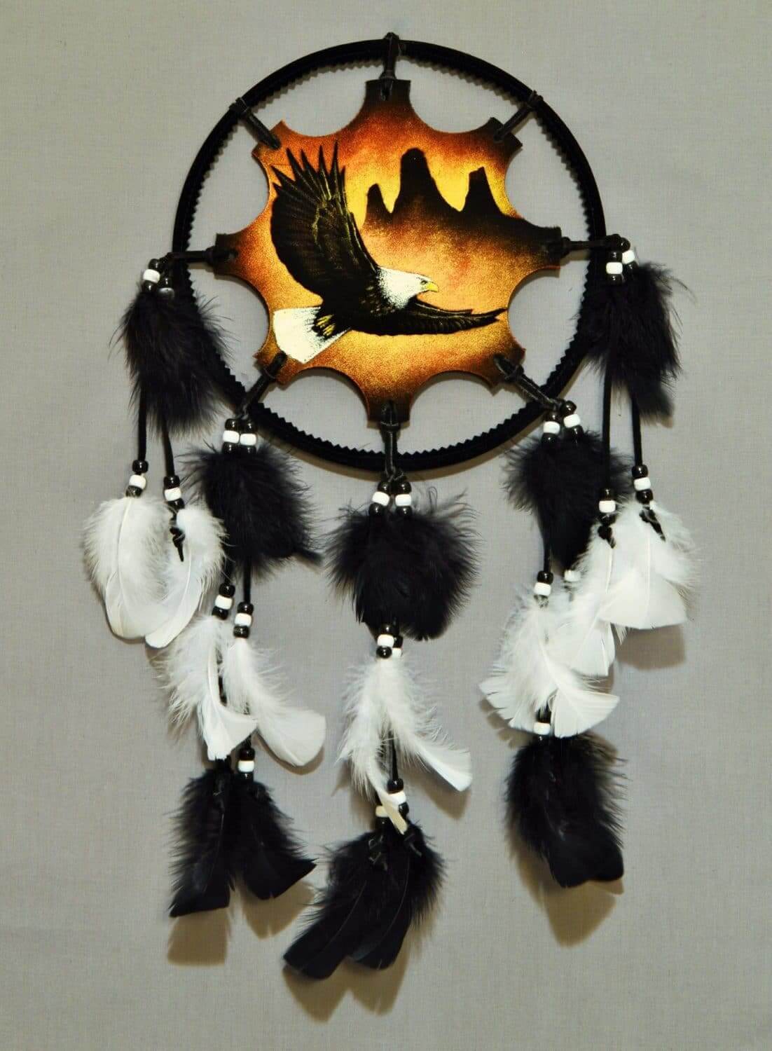 Leather Star Shield-Eagle