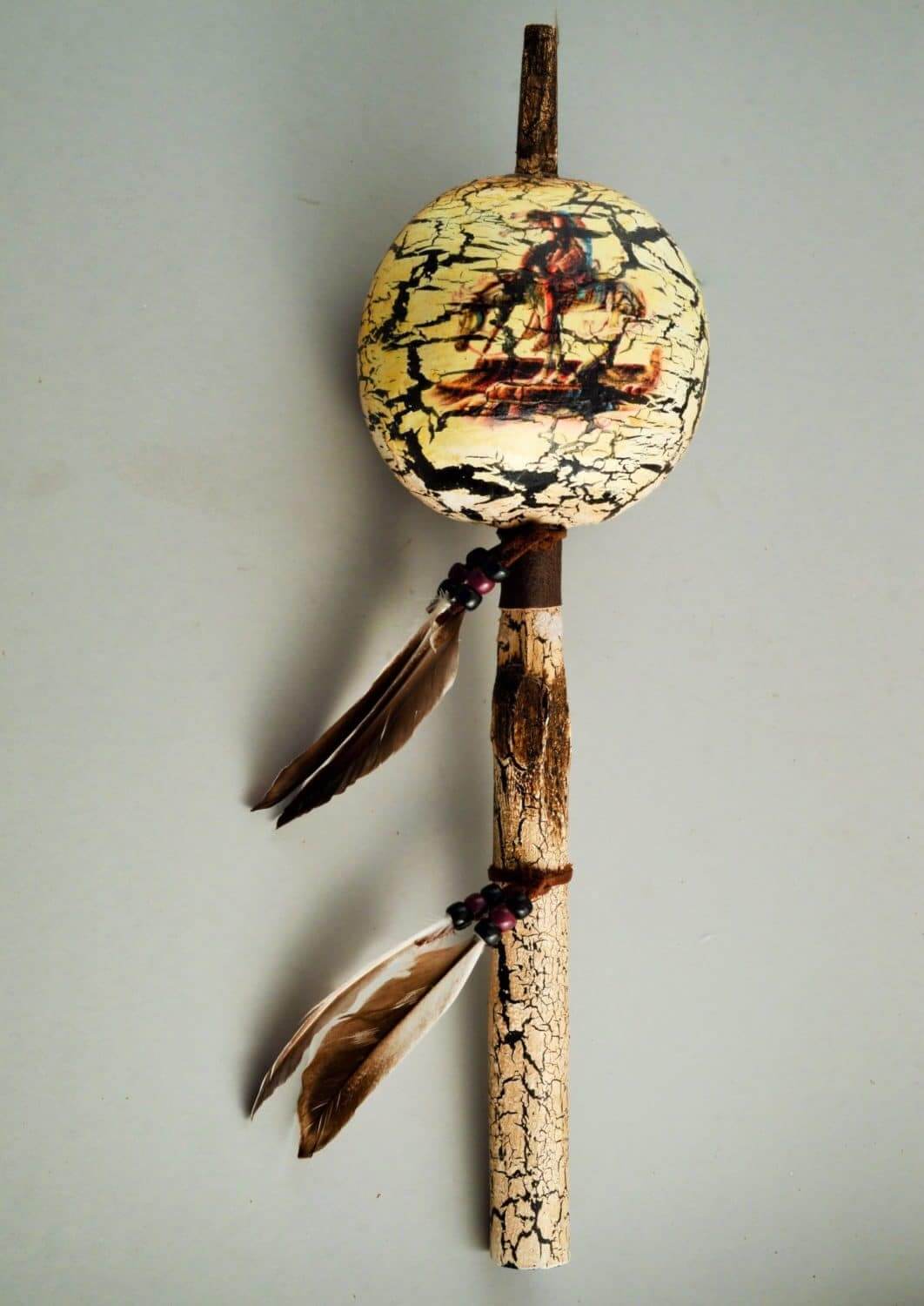 Painted Rattle - End of the Trail