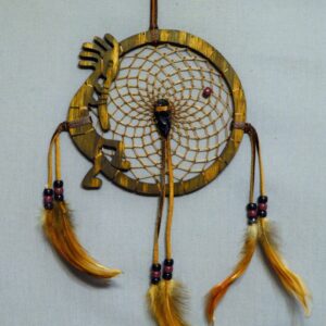 Wood Dream Catcher - Kokopelli