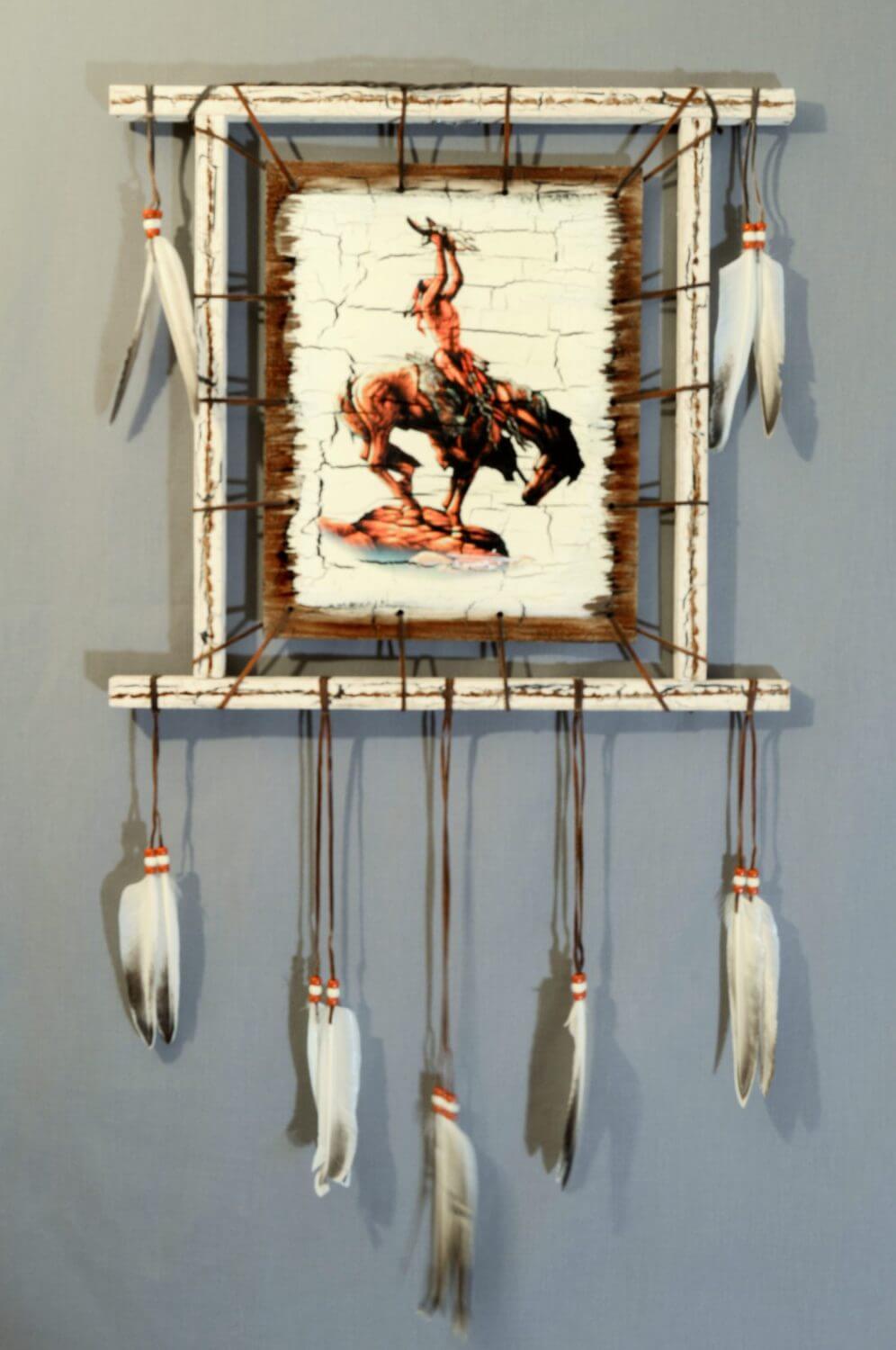 Wood Painted Shield 18 x 20 - Victory