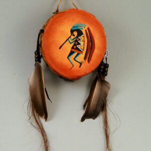 Painted Drum - Kokopelli